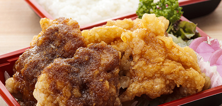 特製から揚げ＆にんにく胡麻醤油から揚げ弁当